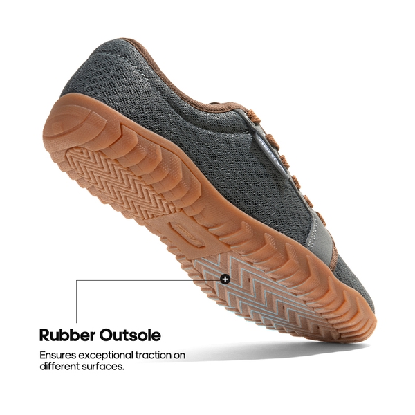 Men's & Women's Barefoot Water Shoes - GREY - 5